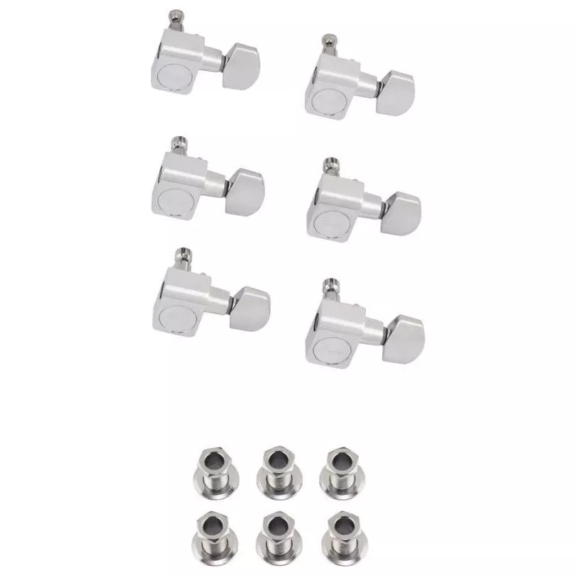 Fender AMERICAN PRO STAGGERED STRATOCASTER/TELECASTER TUNING MACHINE SETS CHROME