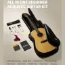 Donner Music Acoustic Guitar 41 Inch Full-size