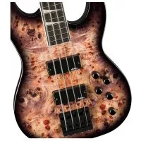 Jackson JS SERIES JS3P CONCERT BASS TRANSPARENT BLACK BURST