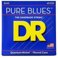 DR STRINGS PURE BLUES BASS - MEDIUM (45-105)