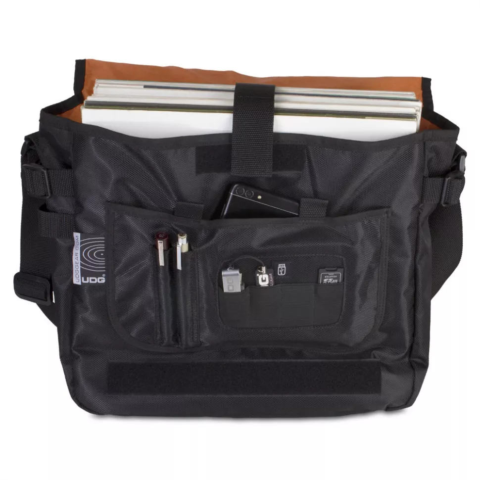 UDG Ultimate CourierBag Black, Orange inside (U9450BL/OR)