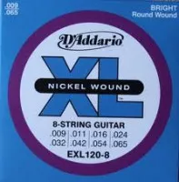 D'Addario EXL120-8
