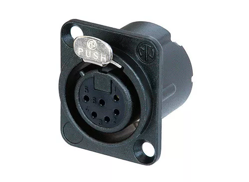 Neutrik NC6FD-LX-B Neutrik NC6FD-LX-B