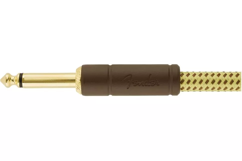 Fender CABLE DELUXE SERIES 18.6' ANGLED TWEED