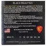 DR STRINGS BLACK BEAUTIES ACOUSTIC - CUSTOM LIGHT (11-50)