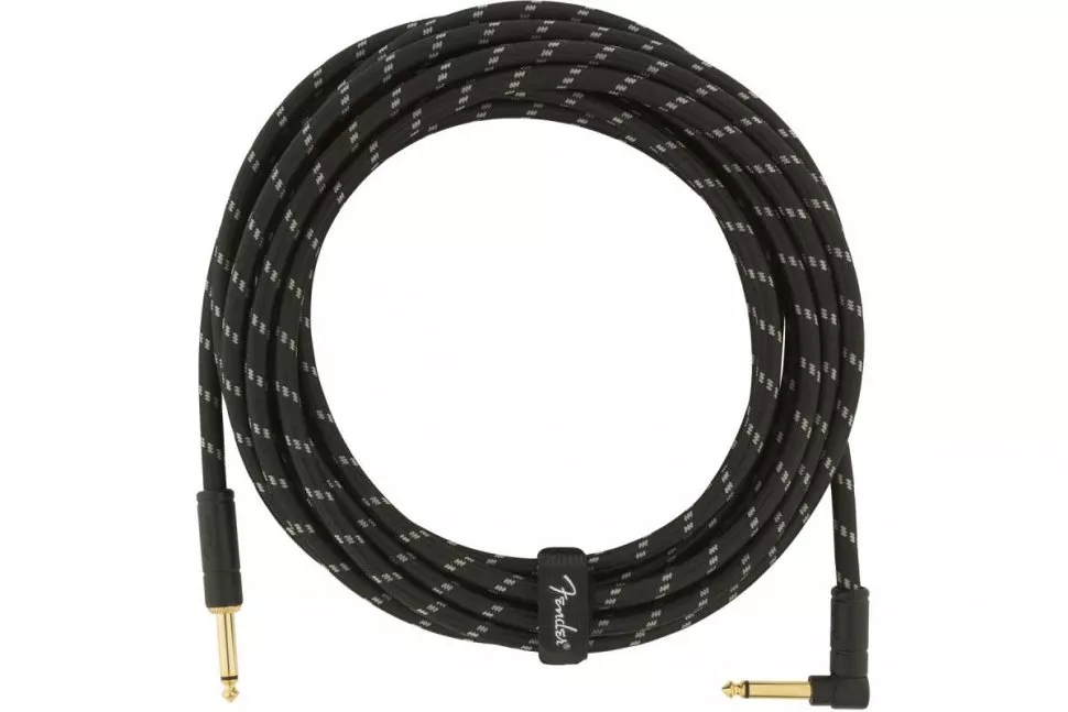 Fender CABLE DELUXE SERIES 18.6' BLACK TWEED