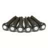 Graph Tech PP-2044-00 TUSQ Bridge Pins 4mm Black / Mother-of-Pearl (6 Pcs)