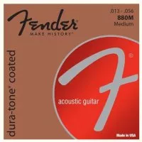 Fender 80/20 Dura-Tone 13-56 Coated Acoustic Guitar Strings