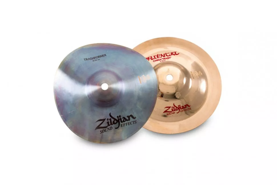 Zildjian STACK 8" TRASHFORMER (ZXT8TRF) + 8" ORIENTAL TRASH (A0608)