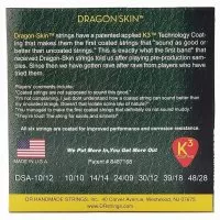 DR STRINGS DRAGON SKIN ACOUSTIC - 12 STRING (10-48)