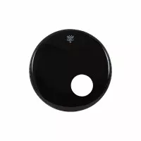 Remo POWERSTROKE3 22 EBONY W DYNAMO