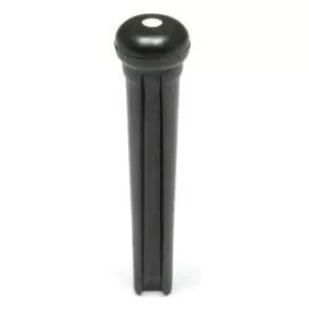 Graph Tech PP-2122-00 TUSQ Bridge Pins Martin Style 2mm Black / White Dot (6 Pcs)