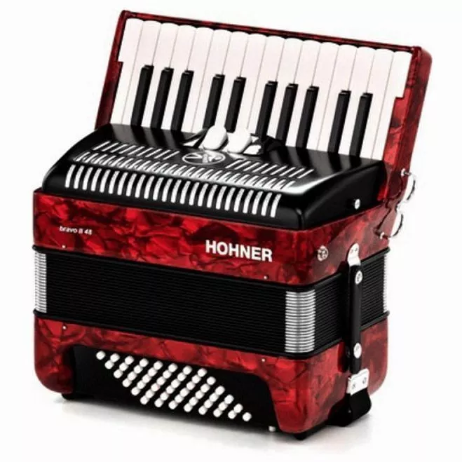 Hohner Bravo II 48 Red (А-16532)