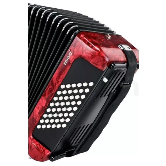 Hohner Bravo II 48 Red (А-16532)