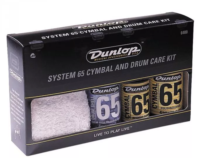 Dunlop 6400 Cymbal & Drum Care Kit Dunlop 6400 Cymbal & Drum Care Kit