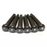 Graph Tech PP-2182-00 TUSQ Bridge Pins Martin Style 2mm Black / Paua Dot (6 Pcs)
