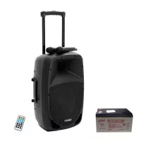 Omnitronic Set MES-15BT2 + Battery (20000549)