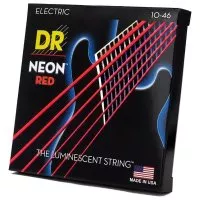 DR STRINGS NEON RED ELECTRIC - MEDIUM (10-46)