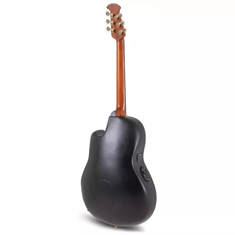 Ovation Celebrity Elite Plus CE44P Mid Cutaway Natural Spalted Maple