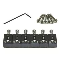Graph Tech PS-8000-F0 STRING SAVER SADDLE STRAT &amp; TELE STYLE 2-3/1.16&quot; (6 PCS)