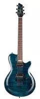 Godin LG SIGNATURE Trans Blue Flame AAA with Bag