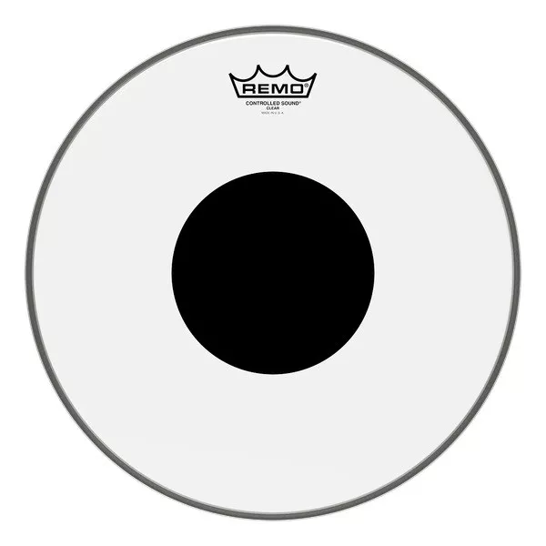 Remo CS 12' CLEAR BLACK DOT Remo CS 12' CLEAR BLACK DOT