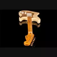 Fender Custom Shop Limited Edition '55 Hardtail Stratocaster Journeyman Relic Gold Hardware Natural Blonde