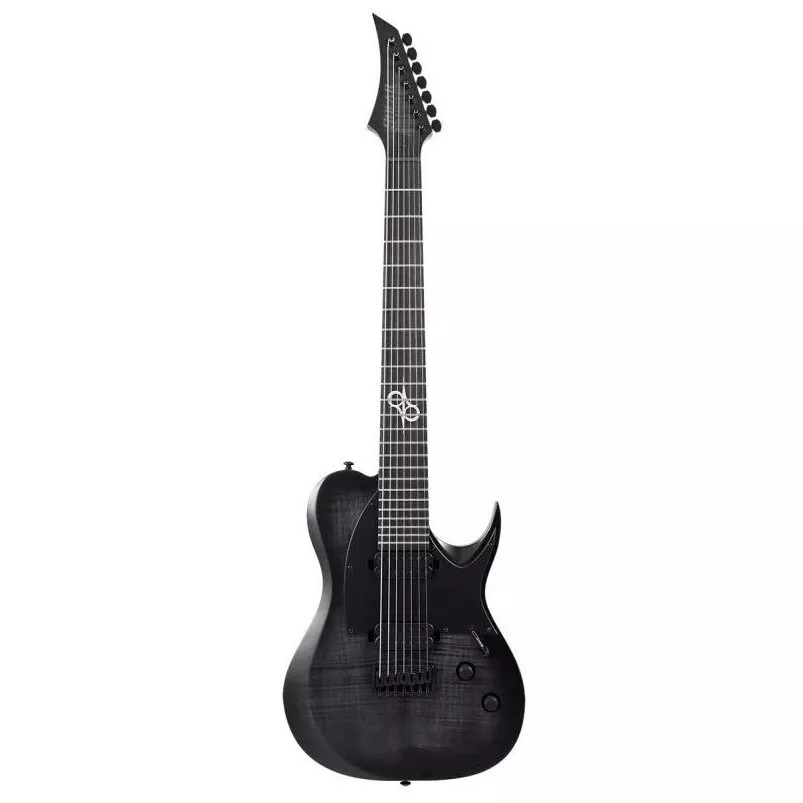 Solar Guitars T2.7FBB Flame Black Burst Matte
