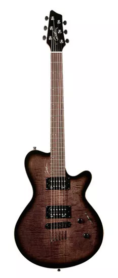 Godin LG SIGNATURE Trans Black Flame AA with Bag Godin LG SIGNATURE Trans Black Flame AA with Bag
