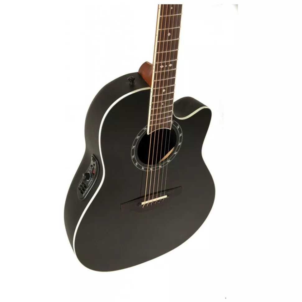 Ovation Standard Balladeer 2771AX Deep Contour Cutaway Black