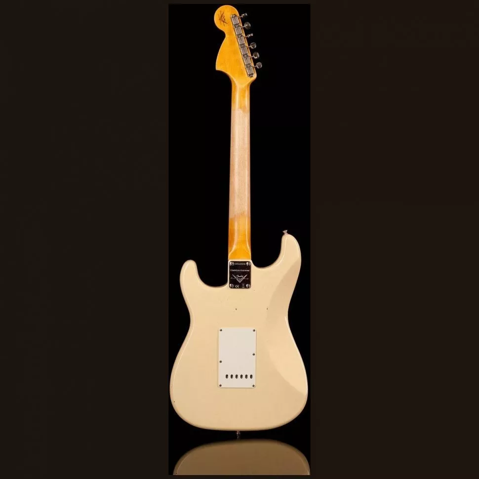 Fender Custom Shop Limited Edition '67 Stratocaster Hss Journeyman Relic Aged Vintage White