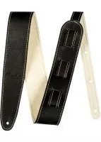 Fender BALL GLOVE LEATHER STRAP BLACK
