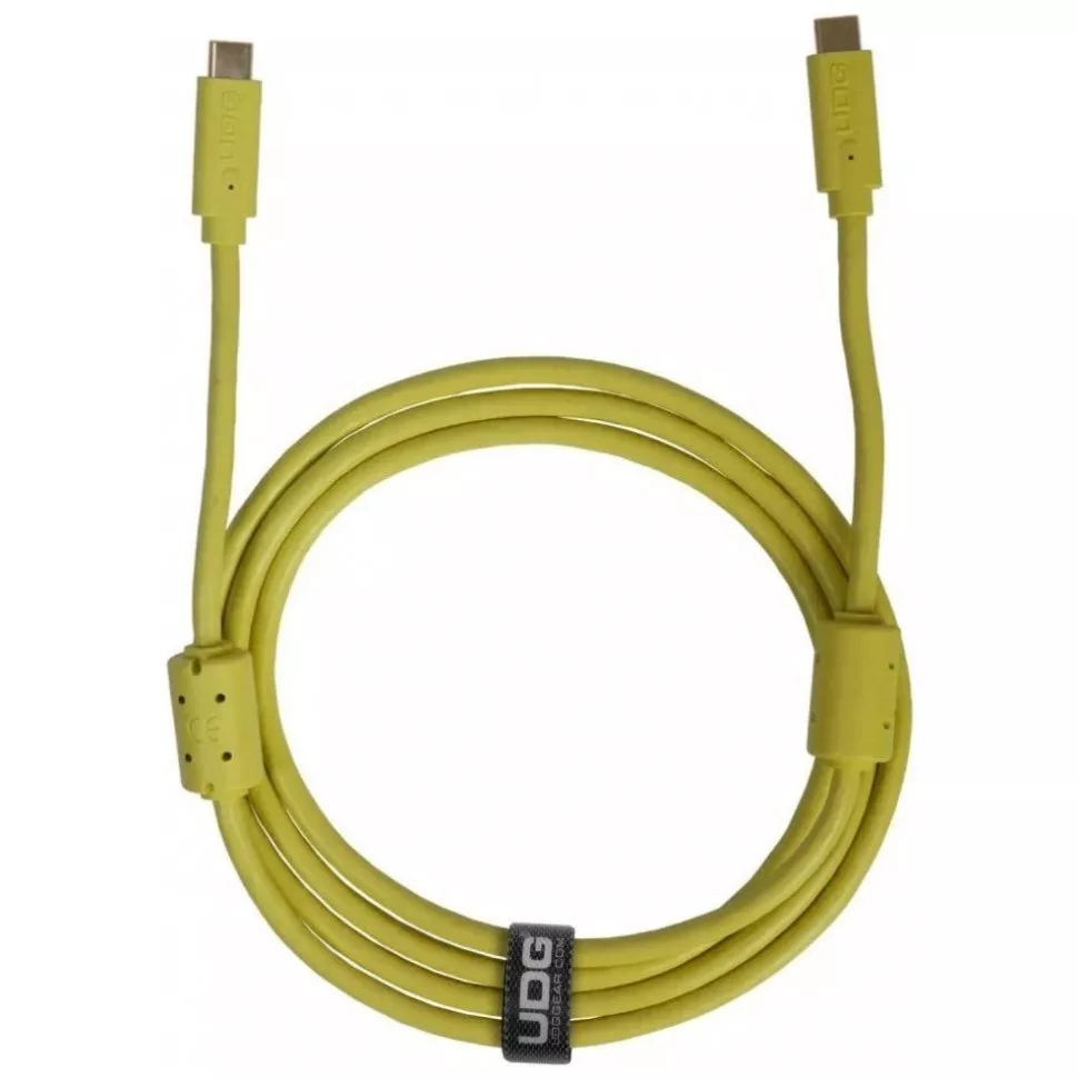 UDG Ultimate Cable USB 3.2 C-C Yellow Straight 1,5 m