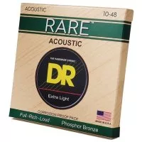 DR STRINGS RARE ACOUSTIC PHOSPHOR BRONZE - EXTRA LIGHT (10-48)