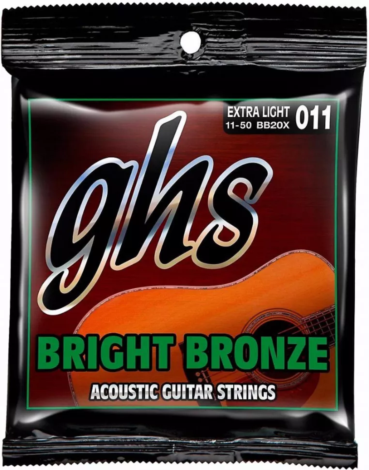 GHS Strings BB20X BRIGHT BRONZE GHS Strings BB20X BRIGHT BRONZE