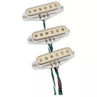 Fender CuNiFe Stratocaster Pickup Set Vintage White