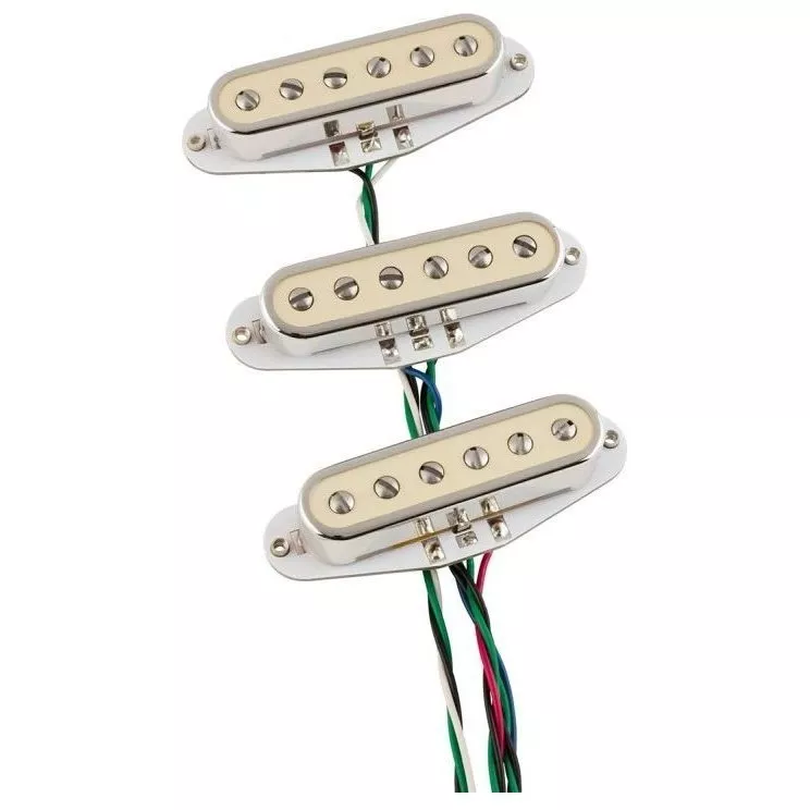 Fender CuNiFe Stratocaster Pickup Set Vintage White