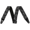 Fender Strap 2" Hawaiian Straps Black Floral