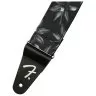 Fender Strap 2" Hawaiian Straps Black Floral