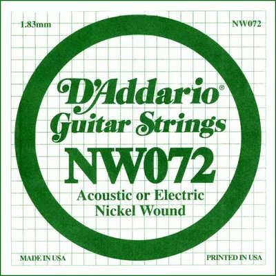 D'Addario NW072 D'Addario NW072