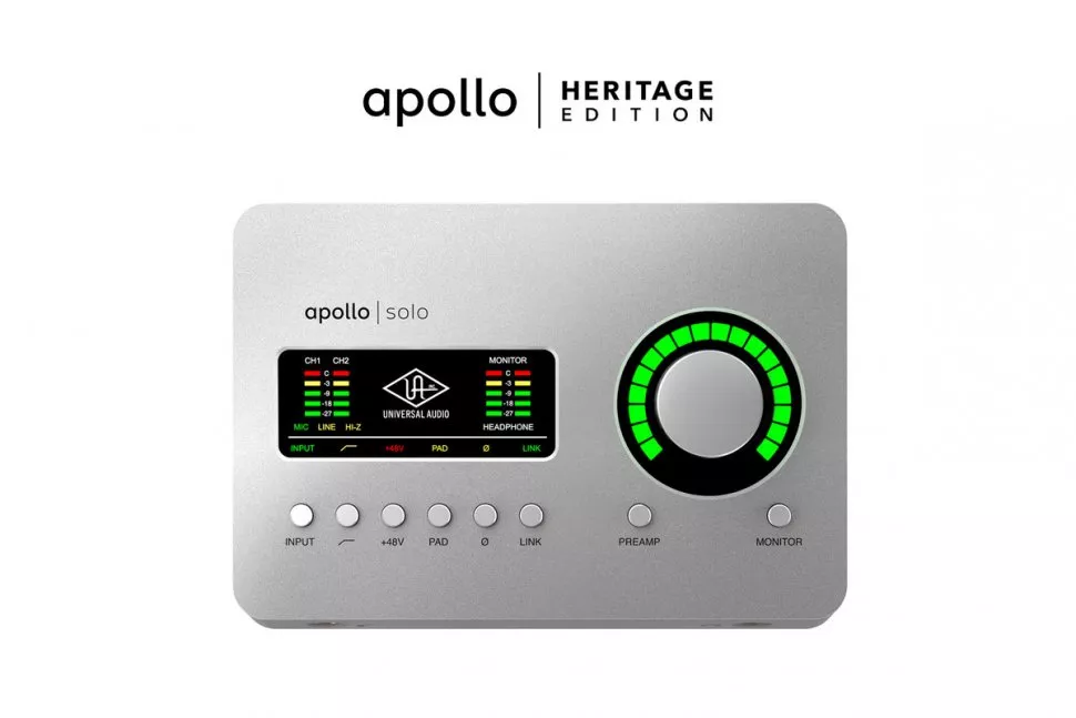 Universal Audio Apollo Solo USB Heritage Edition (Desktop/Win)