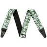 Fender Strap 2" Hawaiian Straps Green Floral Fender Strap 2" Hawaiian Straps Green Floral