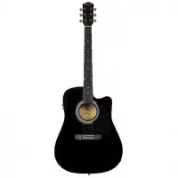 Squier by Fender SA-105CE BLACK