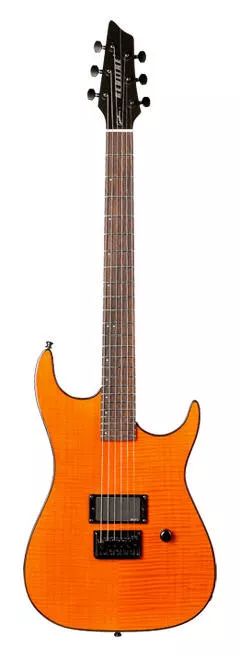 Godin REDLINE 1 Trans Amber Flame with Bag