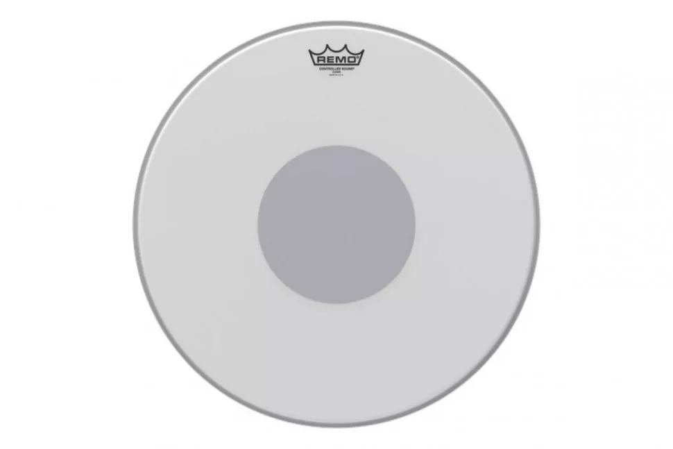 Remo CS 18" COATED BLACK DOT