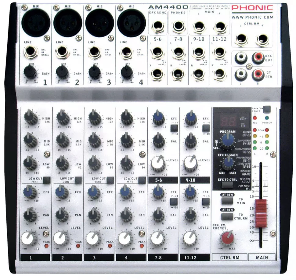 Phonic AM 440 D Phonic AM 440 D