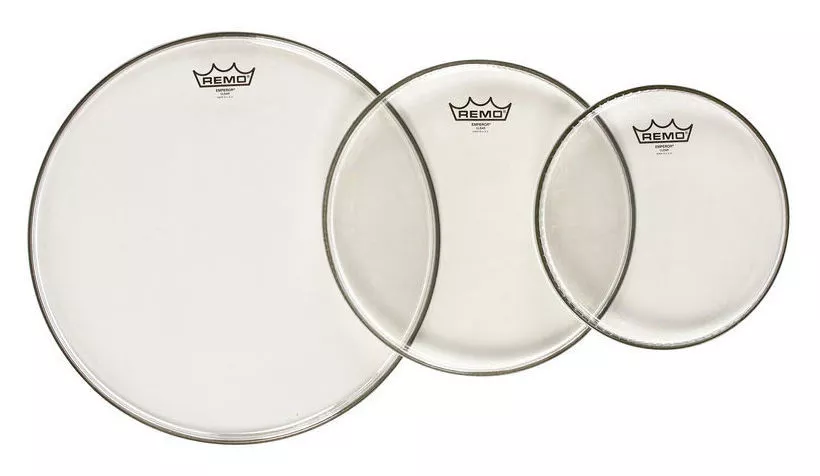 Remo Tom Pack (10",12",16" Clear BE) Remo Tom Pack (10",12",16" Clear BE)