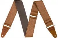 Fender 2&quot; TOOLED LEATHER STRAP BROWN