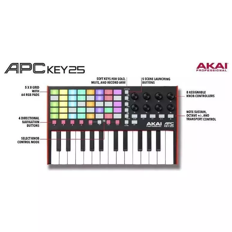 Akai APC Key 25 II