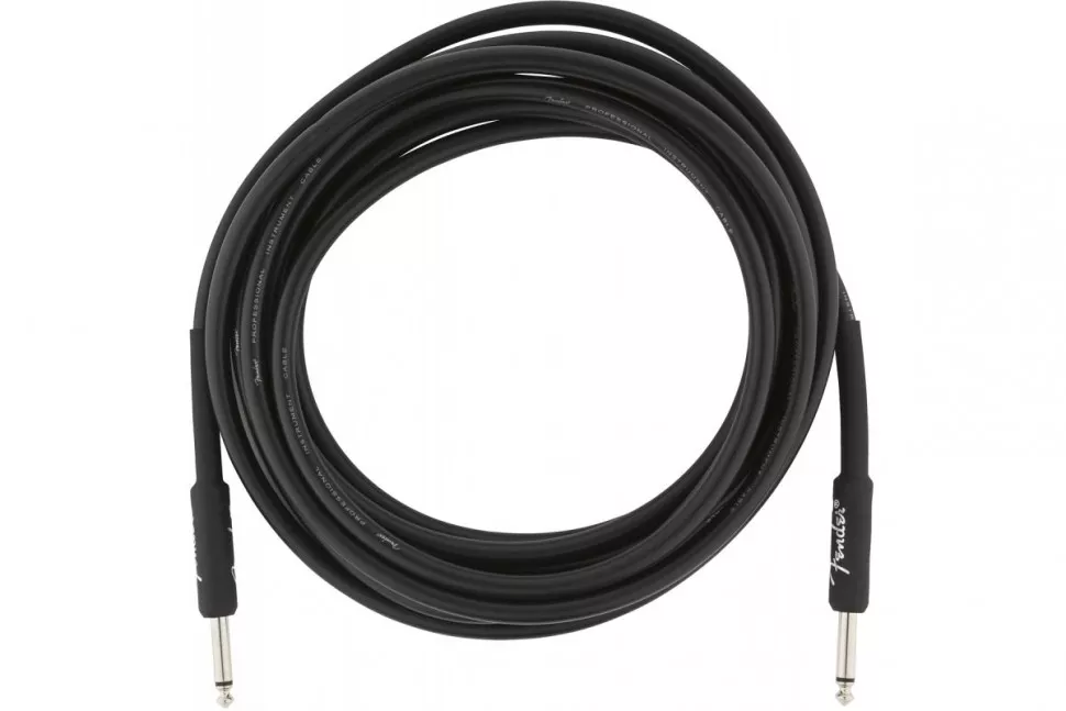 Fender CABLE PROFESSIONAL SERIES 15' BLACK Fender CABLE PROFESSIONAL SERIES 15' BLACK